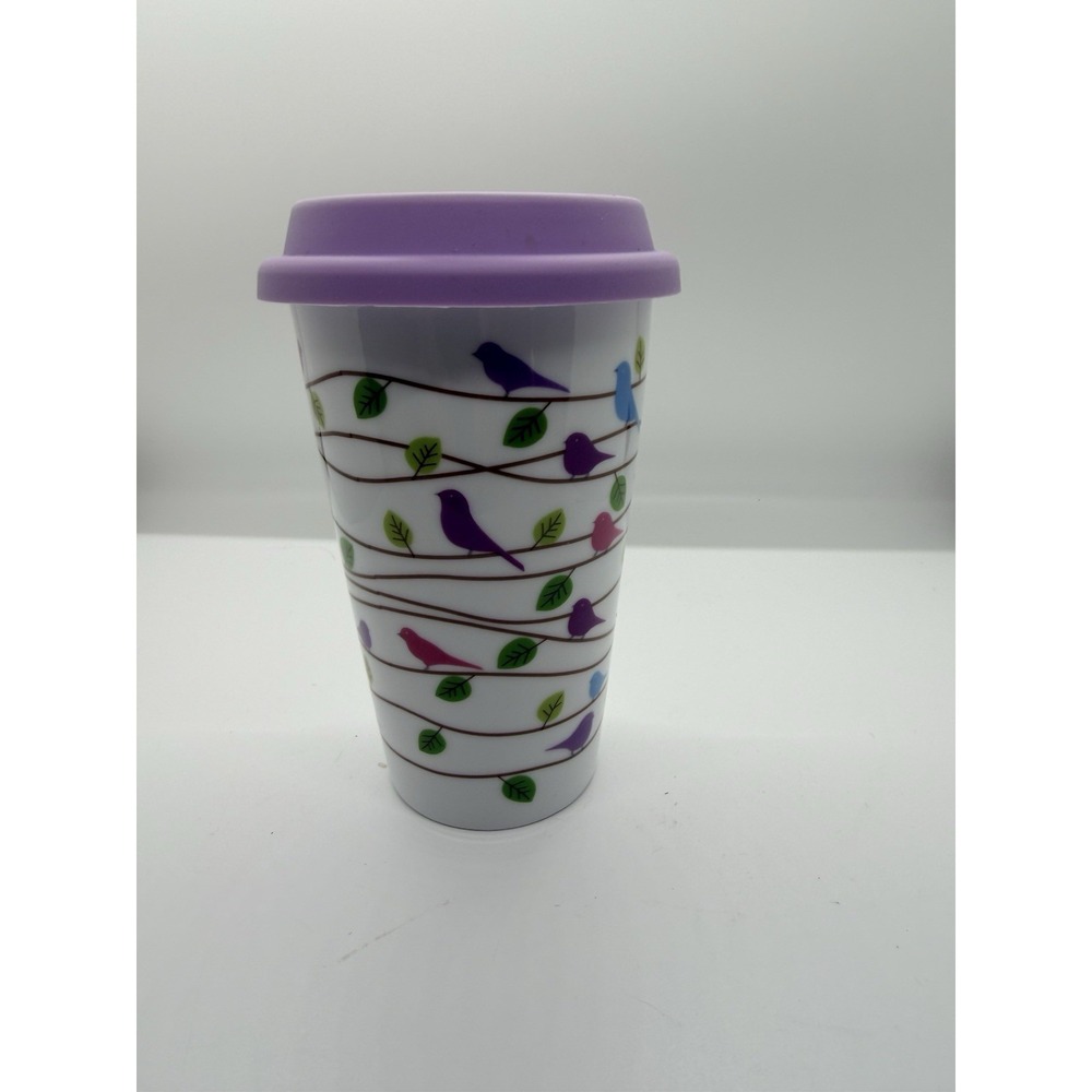 Quality Porcelain Birds on Wire Coffee Mug Tea Tumbler No Handle 8oz Australia